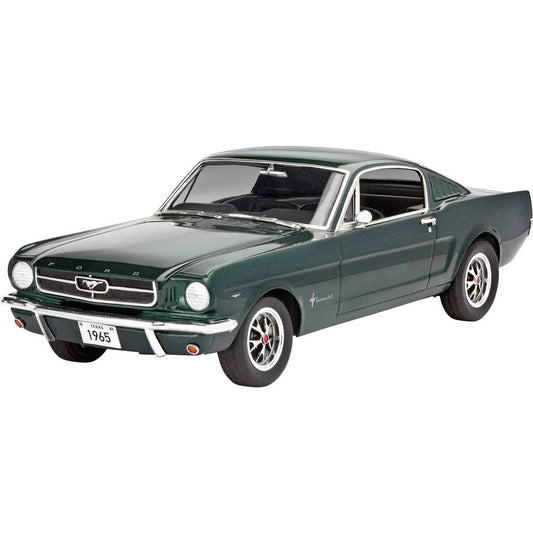 Revell Germany 1965 Ford Mustang 2+2 Fastback Plastic Model Kit (1/25 Scale) – Toy