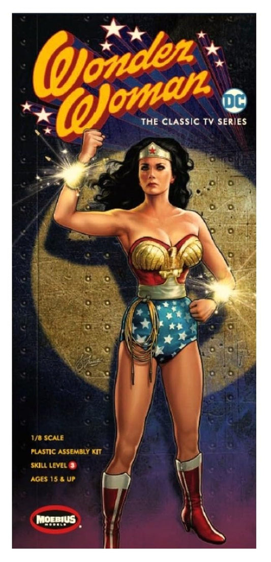 MOE973 MOE973 Wonder Woman TV Version, Total Height: Approx. 9.8 inches (250 mm), 1/8 Scale Plastic Model – Toy