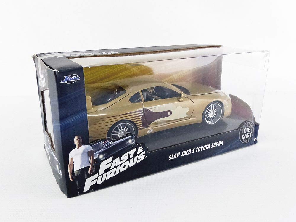 Fast & Furious 1:24 Slap Jack's Toyota Supra Die-cast Car, Toys for Kids and Adults