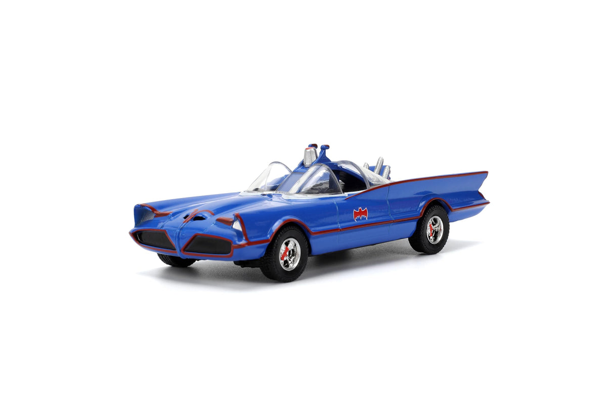 Jada Hollywood Rides 1966 Batman Batmobile - Die-cast Car with Opening Doors, 1:32 Scale, Ages 8+, Toy for Adults and Kids