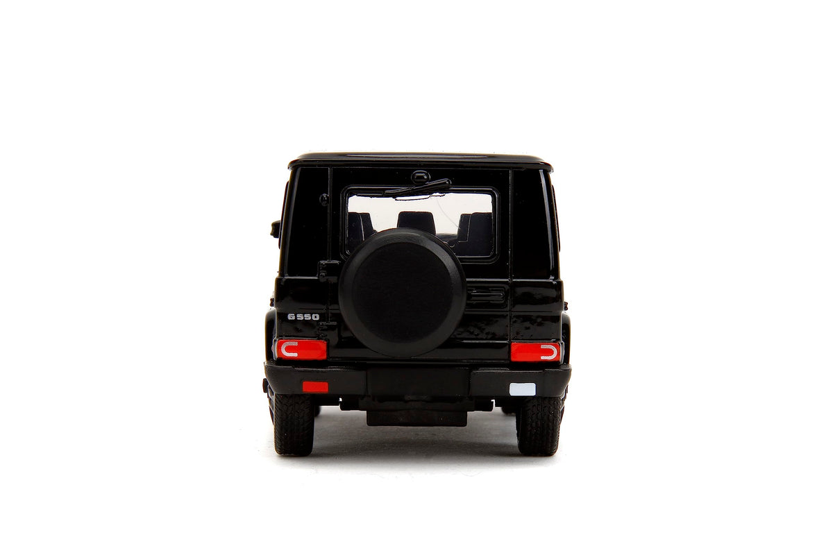 Jada Pink Slips 1:32 W1 Mercedes Benz G Class 4x4 Die-Cast Car, Toys for Kids and Adults (Black)