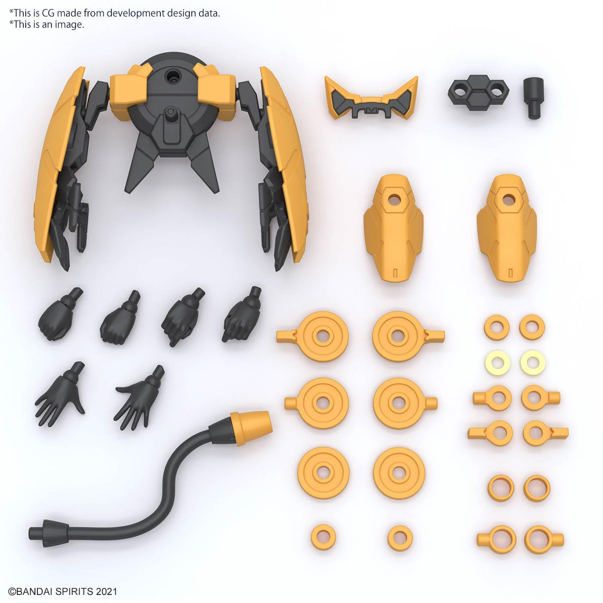Bandai Hobby - 30 Minute Sisters - #14 Rishetta (Freesia Wear) [Color A] 30 MS Model Kit