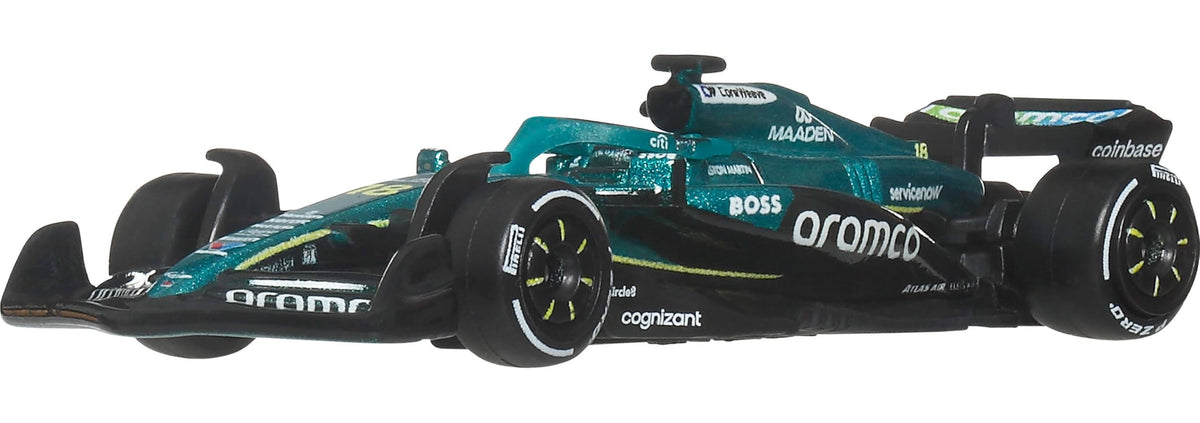 Hot Wheels Premium Aston Martin Aramco Formula One Team Car