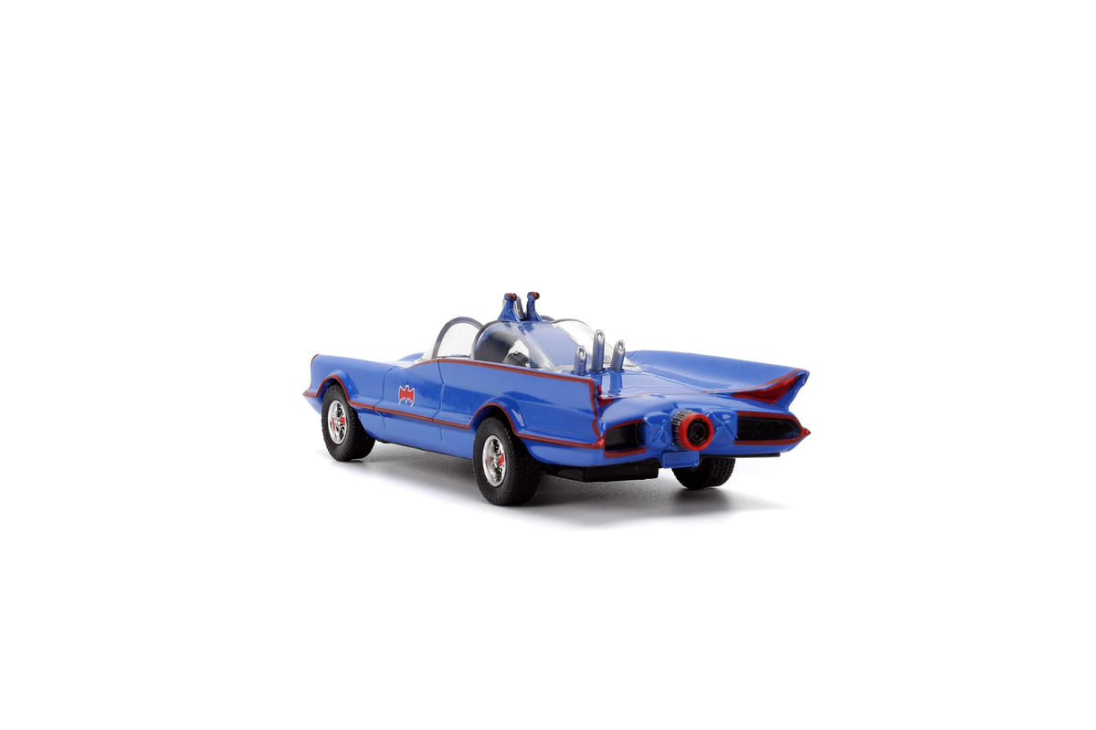 Jada Hollywood Rides 1966 Batman Batmobile - Die-cast Car with Opening Doors, 1:32 Scale, Ages 8+, Toy for Adults and Kids