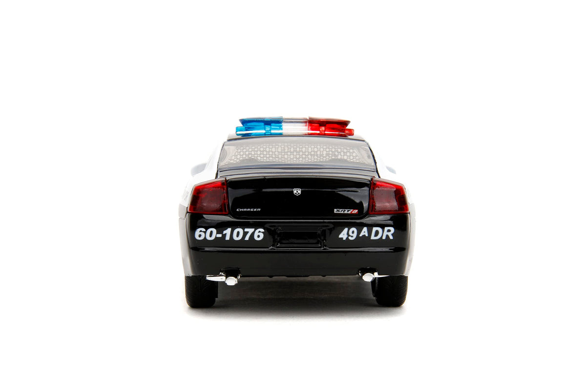 Jada Fast & Furious 1:32 2006 Dodge Charger Police Car Die-Cast Car, Toys for Kids and Adults