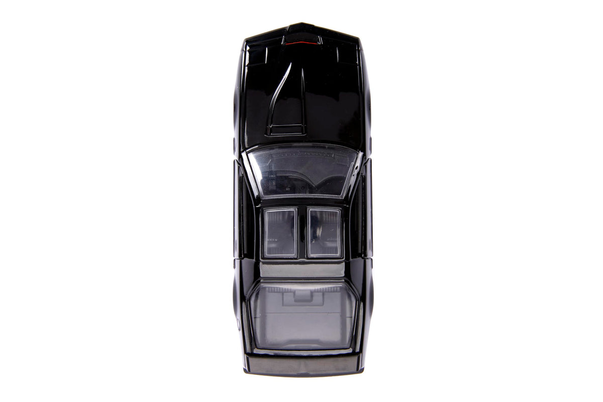 Jada Toys – Knight Rider K.I.T.T. – Hollywood Rides Die-Cast Car – Opening Doors, Rubber Tires – 1:32 Scale – Collectible for Ages 8+, Black