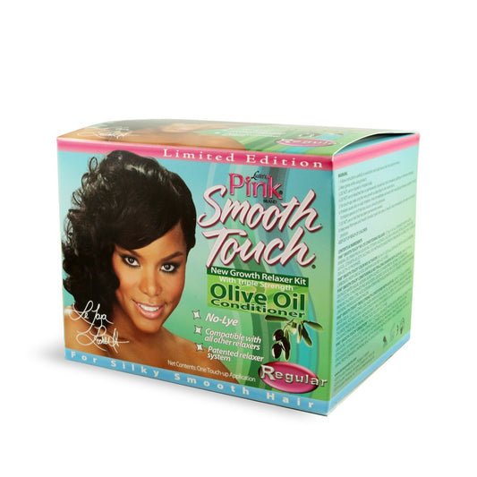 Luster's Pink Smooth Touch New Growth Relaxer Kit, Regular – Beauty