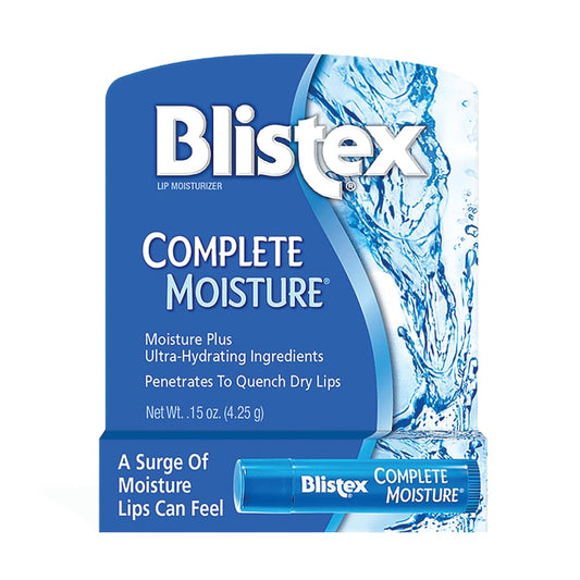 Blistex Complete Moisture Lip Balm Lip Moisturizer Hydration 0.15 oz – Beauty
