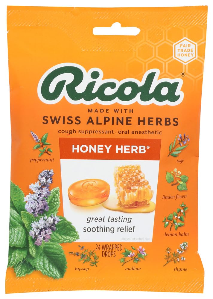 Ricola Honey Herb Throat Drop Pack of 3 – Drugstore