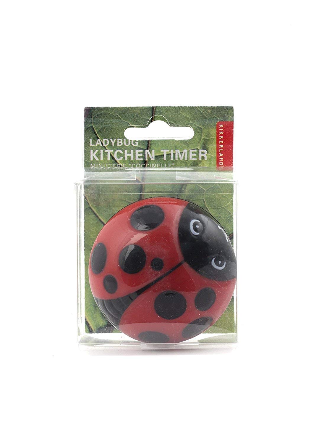 Kikkerland Ladybug Kitchen Timer