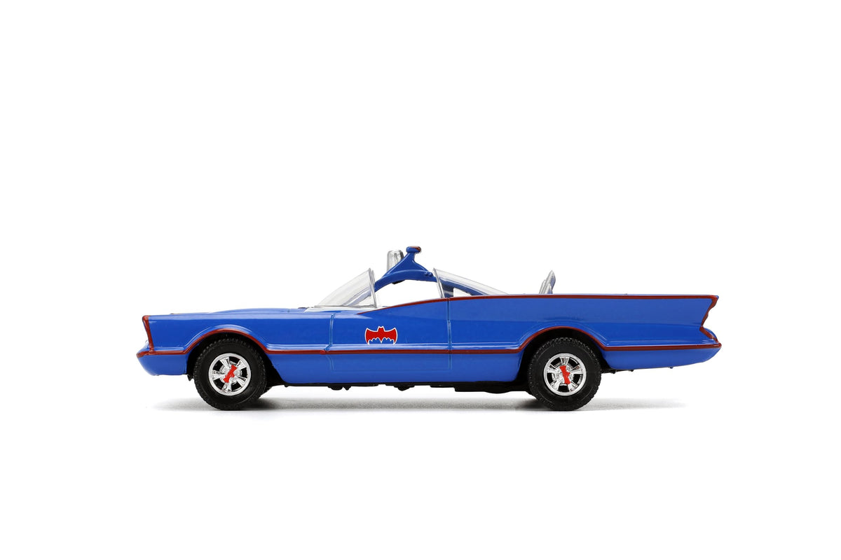 Jada Hollywood Rides 1966 Batman Batmobile - Die-cast Car with Opening Doors, 1:32 Scale, Ages 8+, Toy for Adults and Kids