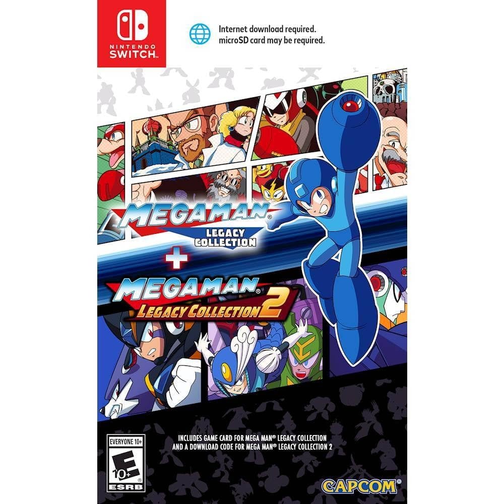 Mega Man Legacy Collection 1 + 2 - Nintendo Switch – Video Games