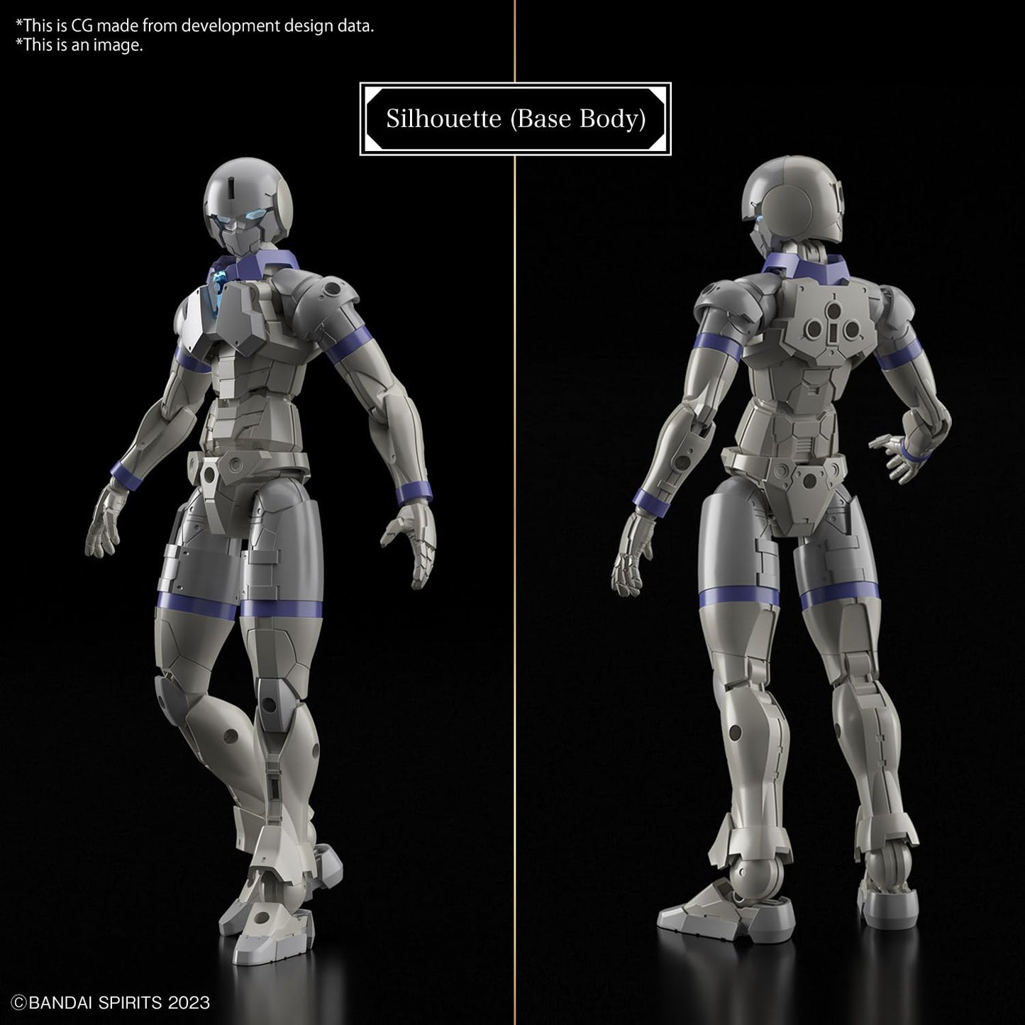 30MF Rebel Night Color Coded Plastic Model