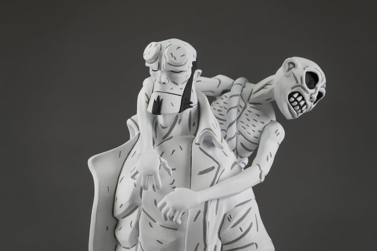 Hellboy 30th Anniversary (Black & White Variant) Previews Exclusive 12.5 Inch Vinyl Figure