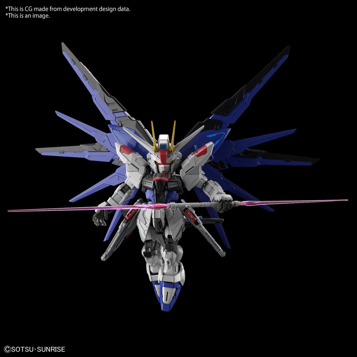 Bandai Hobby - Mobile Suit Gundam Seed - Freedom Gundam, Bandai Spirits Master Grade SD Model Kit