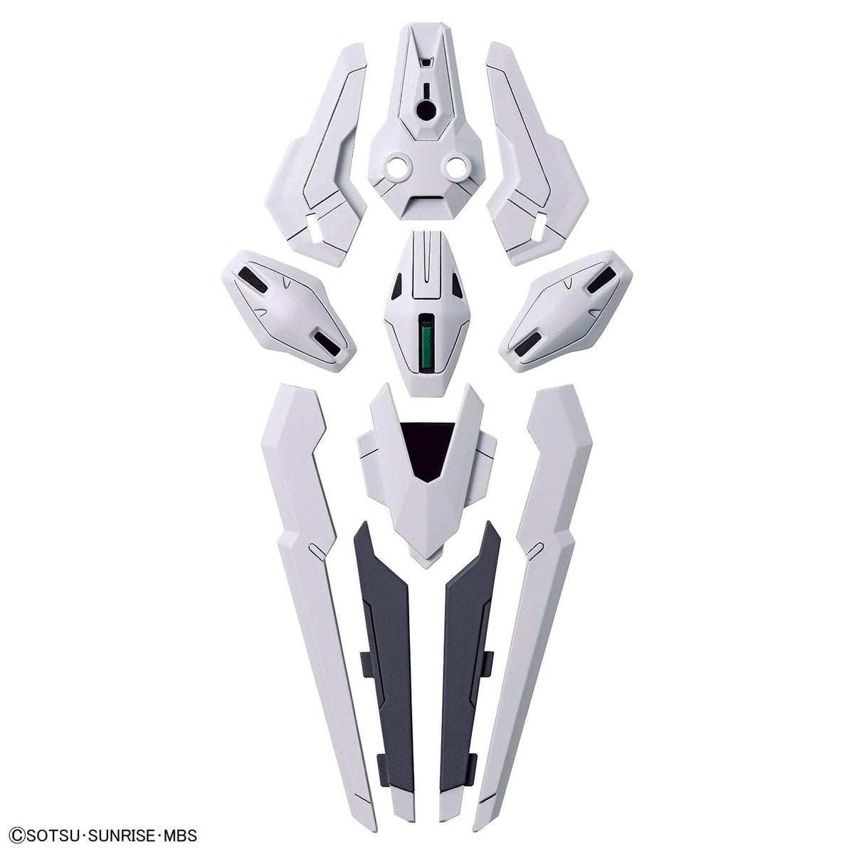Mobile Suit Gundam Mercury Witch New Plastic Model B (Provisional) Color Coded Plastic Model
