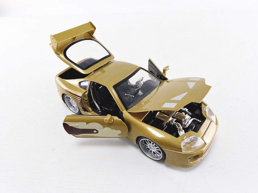 Fast & Furious 1:24 Slap Jack's Toyota Supra Die-cast Car, Toys for Kids and Adults
