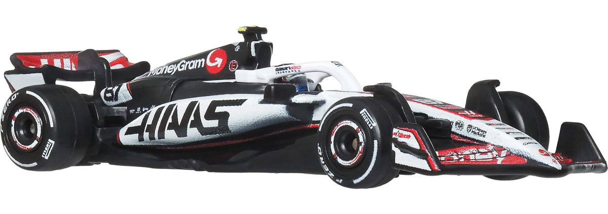 Hot Wheels 1:64 Scale Premium Die-Cast Formula 1 Collectible Toy Race Car with Real Riders Tires & Metal/Metal Body & Chassis