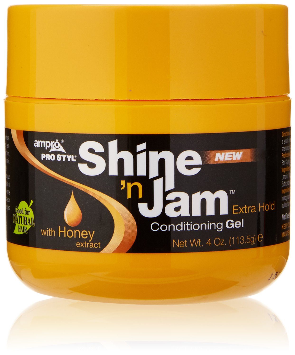 Ampro Extra Hold Shine'N Jam Conditioning Gel, 4 Ounce – Grocery