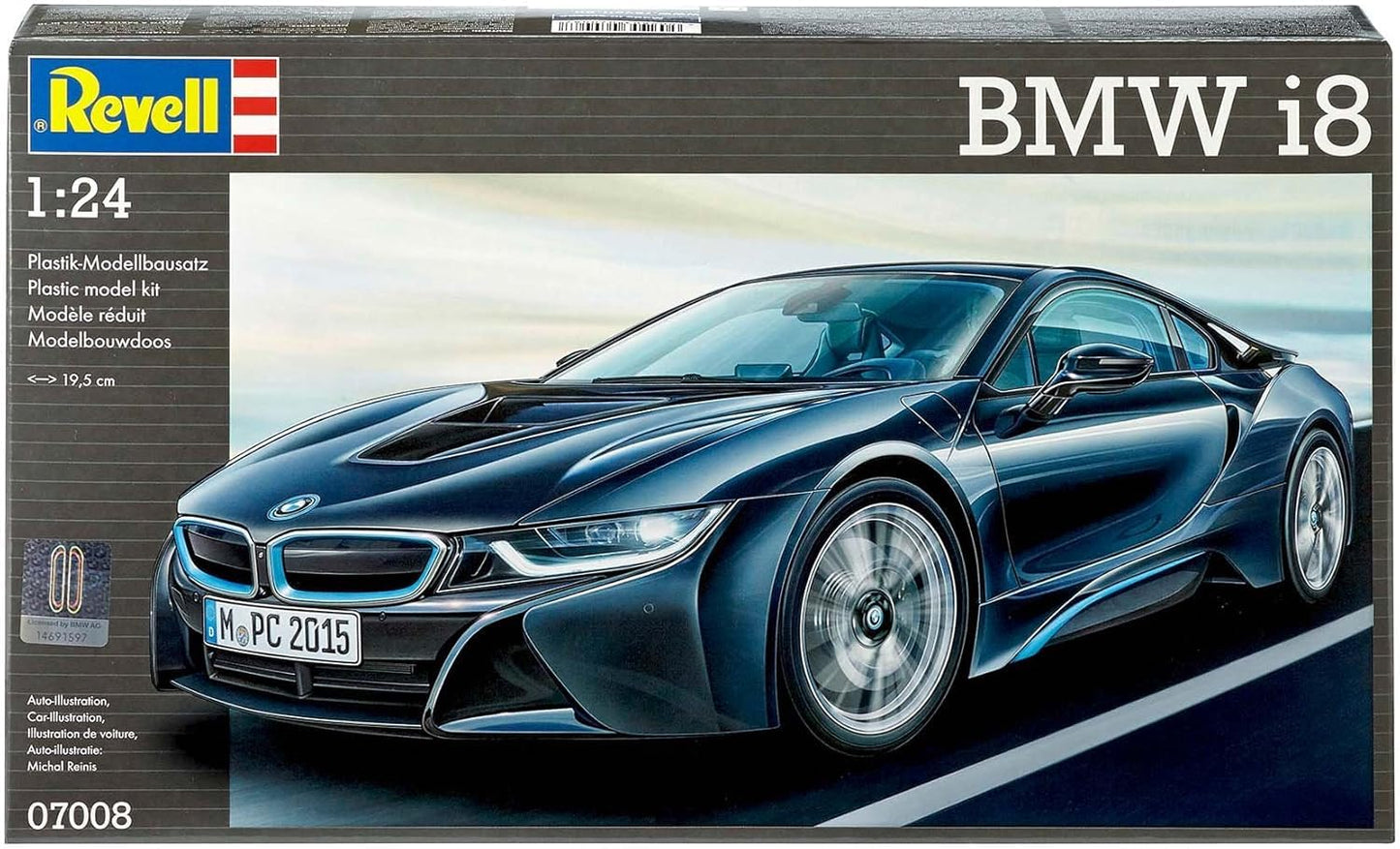 Germany Level 1/24 BMW i8 Plastic Model