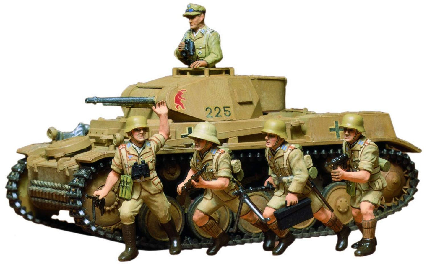 TAMIYA 35009 1/35 German PZKPFW II Plastic Model Kit for Unisex Adult – Toy