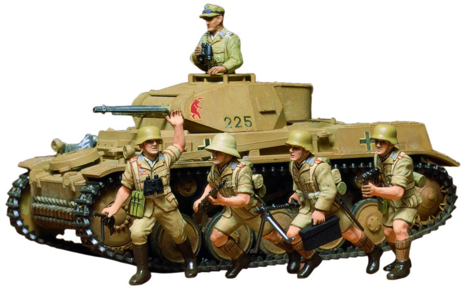 TAMIYA 35009 1/35 German PZKPFW II Plastic Model Kit for Unisex Adult – Toy
