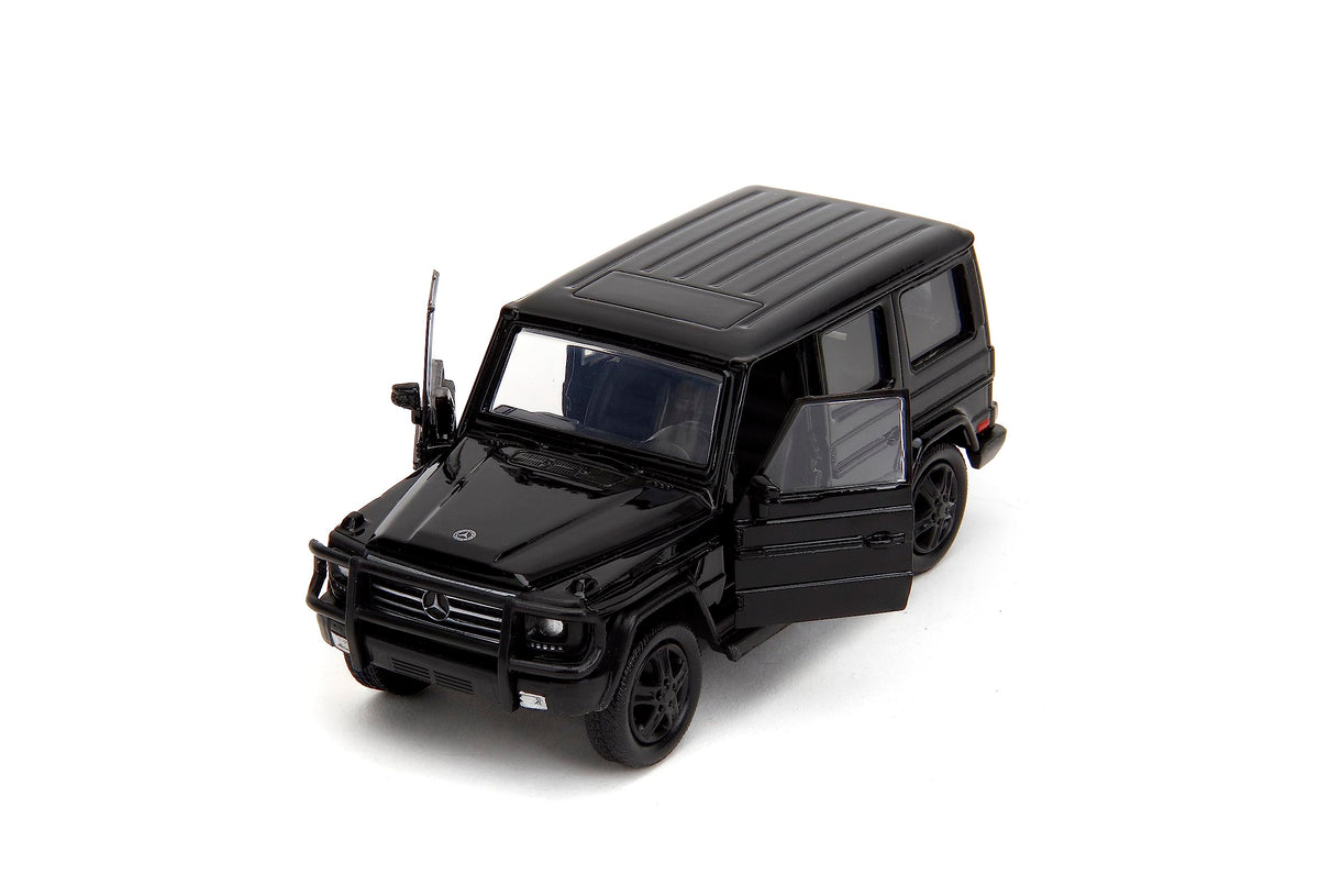 Jada Pink Slips 1:32 W1 Mercedes Benz G Class 4x4 Die-Cast Car, Toys for Kids and Adults (Black)