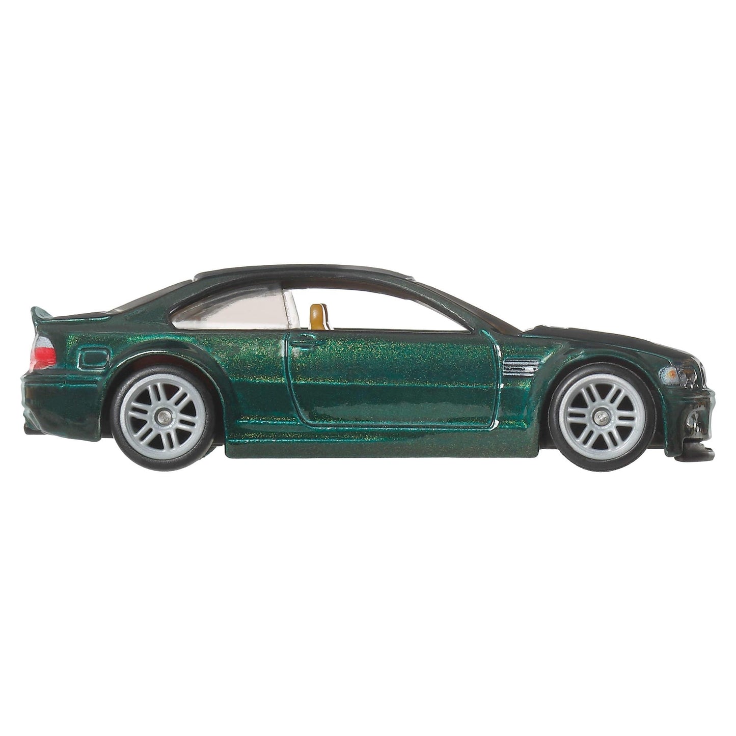 Hot Wheels Premium BMW M3 Die-Cast Toy Car, Green, Power Trip Car Culture Series, 1/5