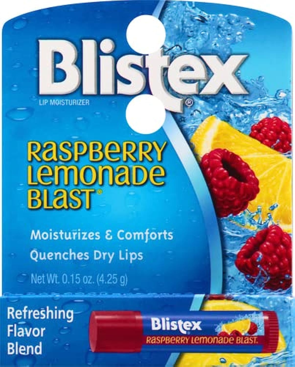 Blistex Lip Protectant Raspberry Lemonade Blast 0.15 oz – Beauty
