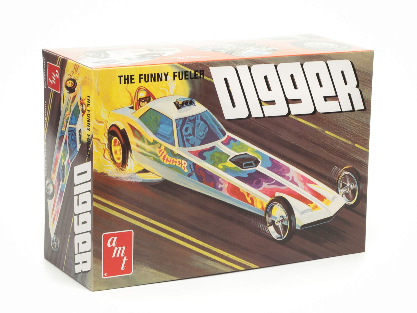 AMT Skill 2 Model Kit Digger Dragster The Funny Fueler 1/25 Scale Model – Home