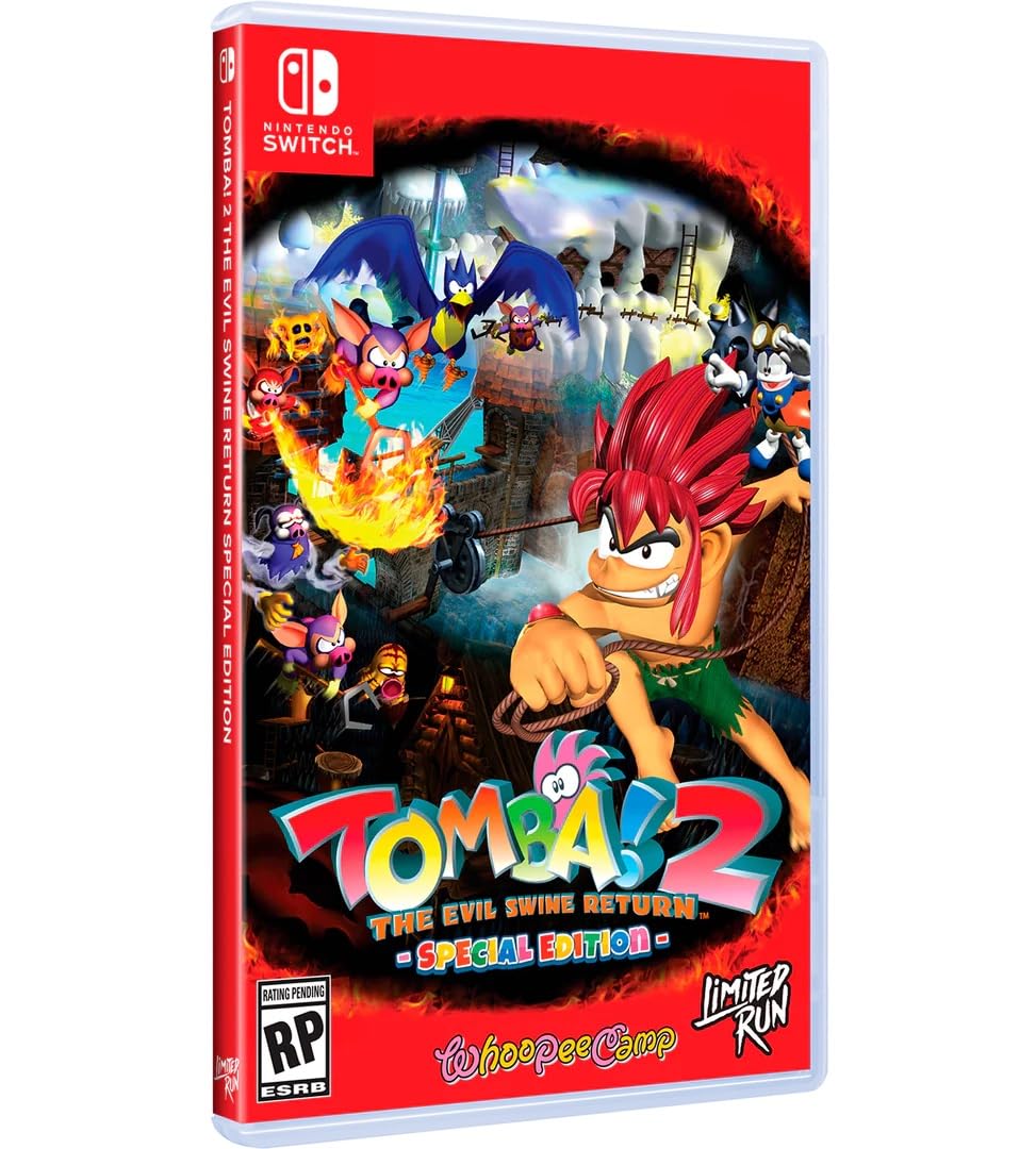 Tomba! 2: The Evil Swine Return Special Edition - Nintendo Switch - Limited Run #299