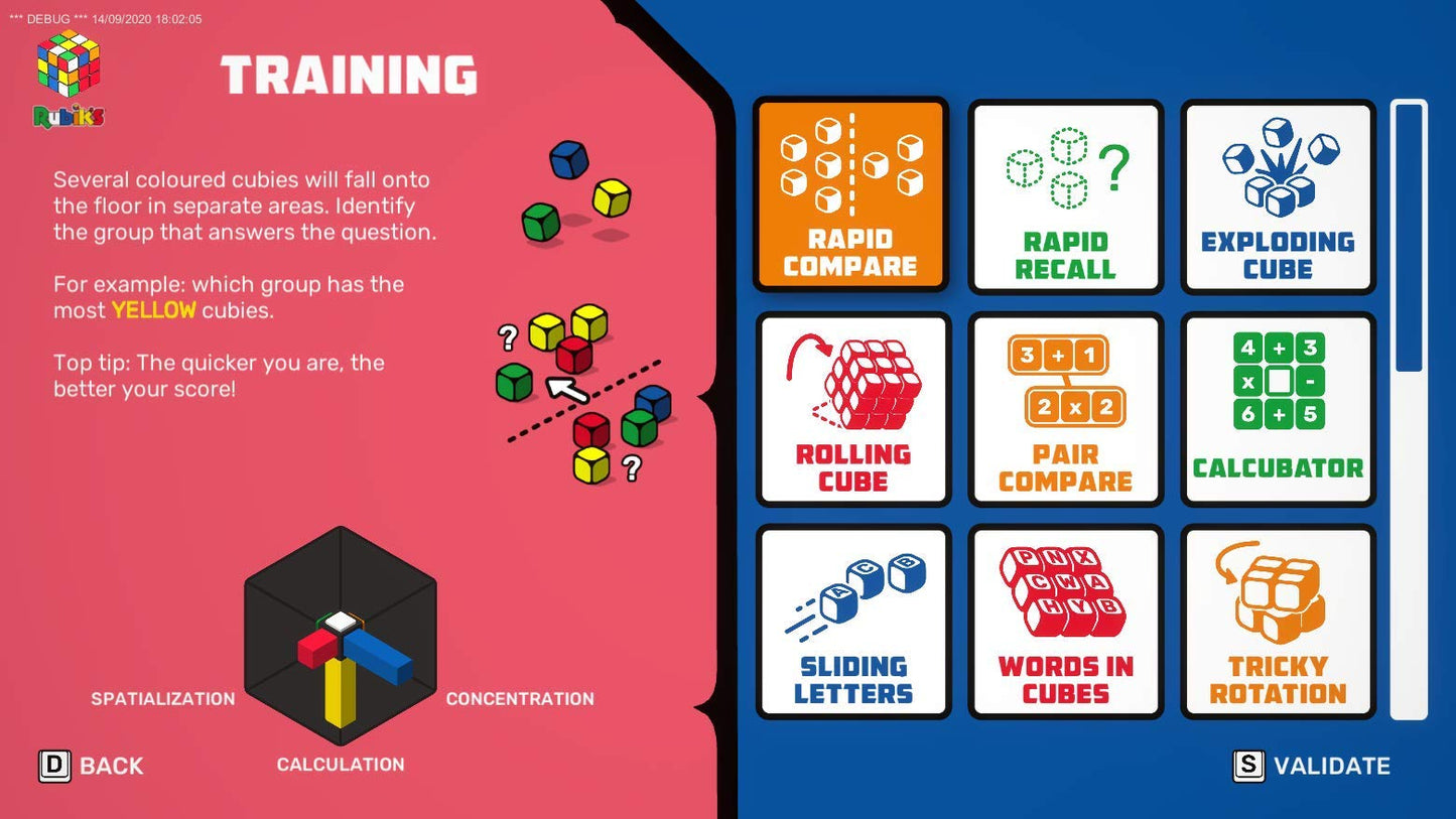 Professor Rubik's Brain Fitness (NSW) - Nintendo Switch