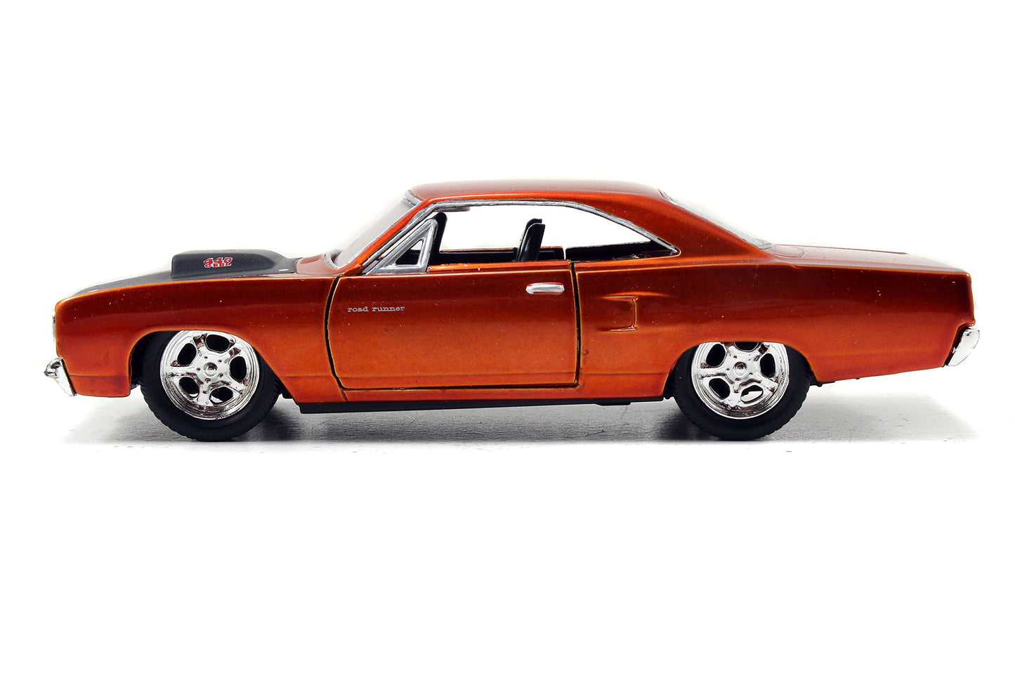 Jada Fast & Furious 1:32 Dom's Plymouth Road Runner Die-cast Car, Toys for Kids and Adults(Copper)
