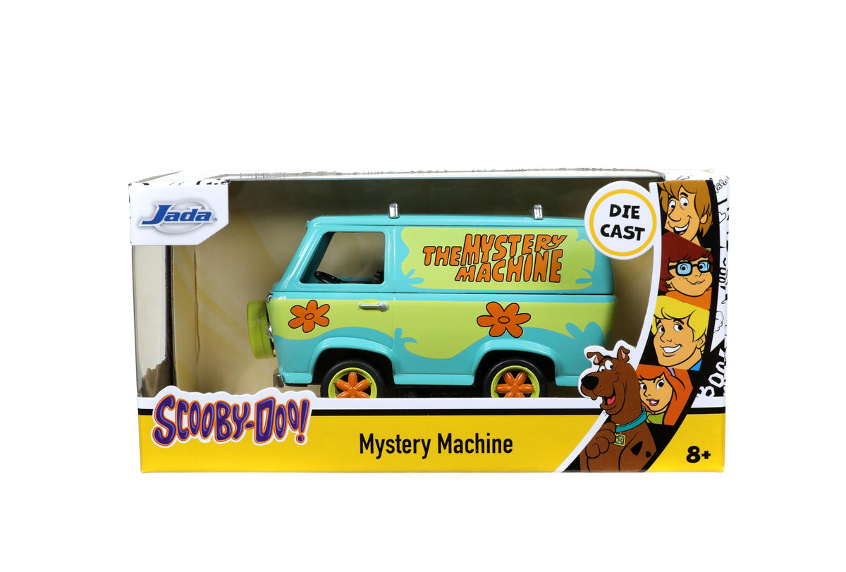 Jada Toys 1:32 Scooby-Doo Mystery Machine Die-Cast Car, Toys for Kids and Adults
