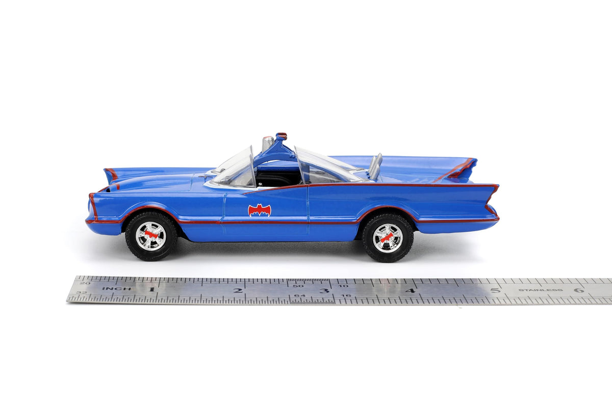 Jada Hollywood Rides 1966 Batman Batmobile - Die-cast Car with Opening Doors, 1:32 Scale, Ages 8+, Toy for Adults and Kids