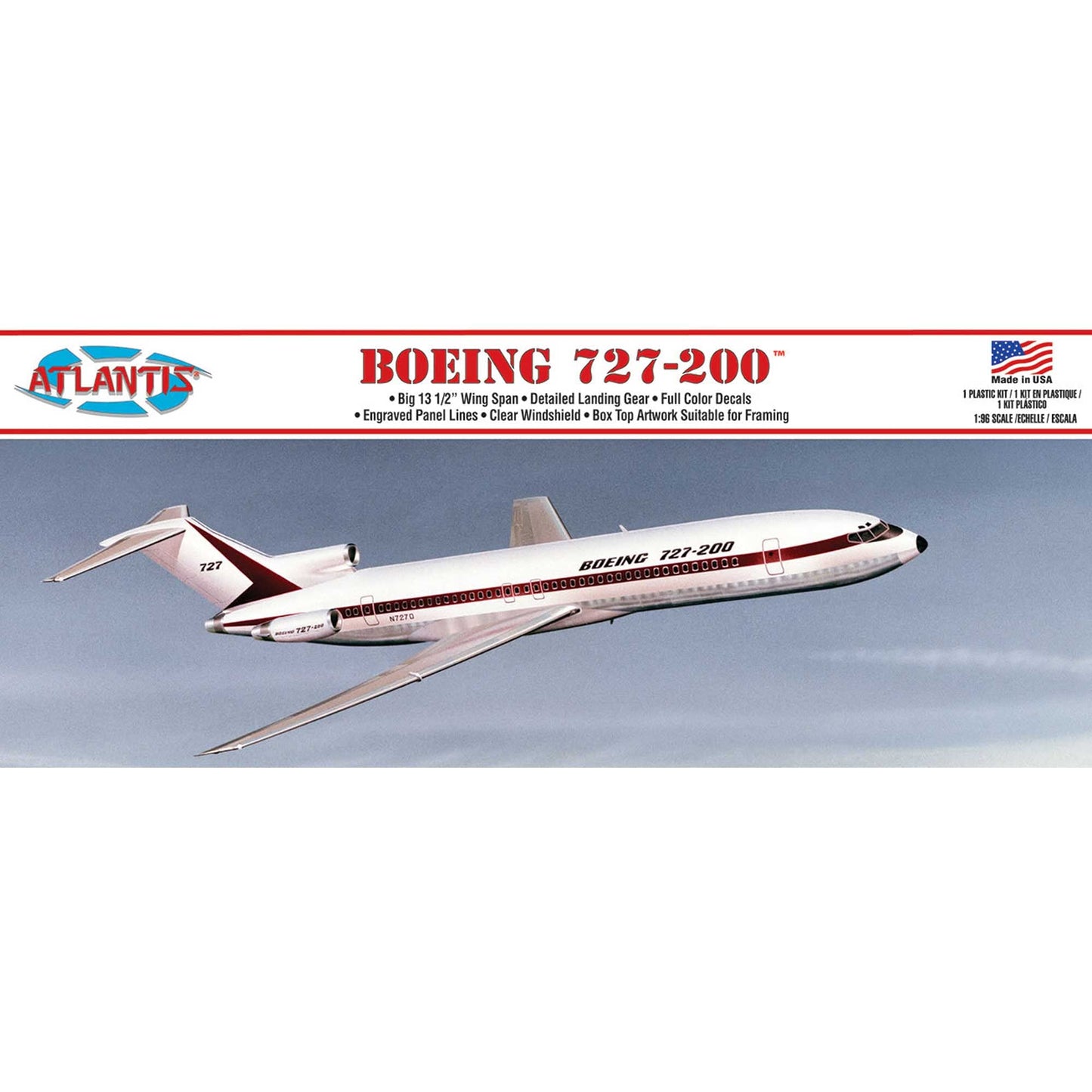 Plastic Model KIT Boeing 727 – Toy