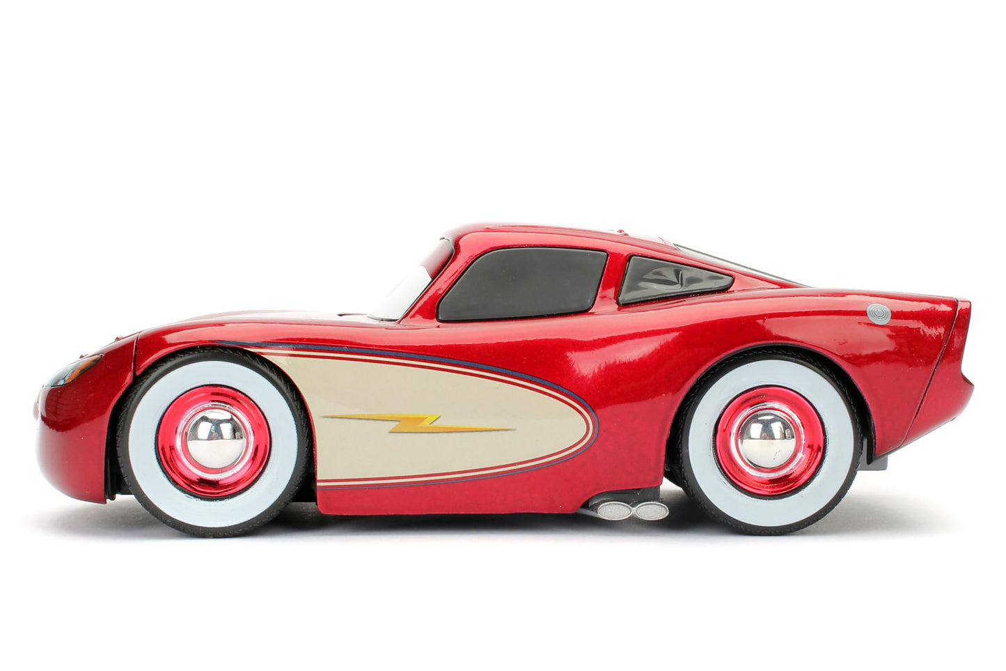 Disney Pixar Cars 1:24 Cruising Lightning McQueen Die-Cast Car, Toys for Kids and Adults