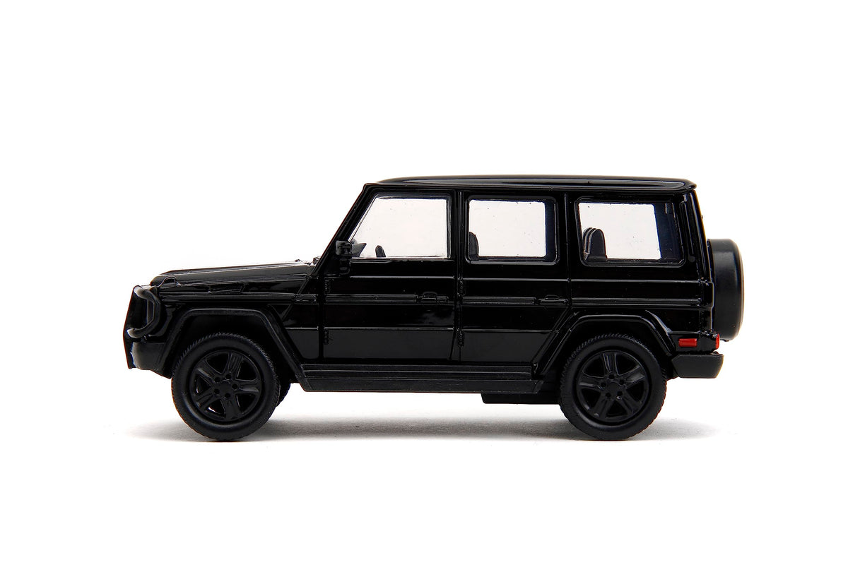 Jada Pink Slips 1:32 W1 Mercedes Benz G Class 4x4 Die-Cast Car, Toys for Kids and Adults (Black)