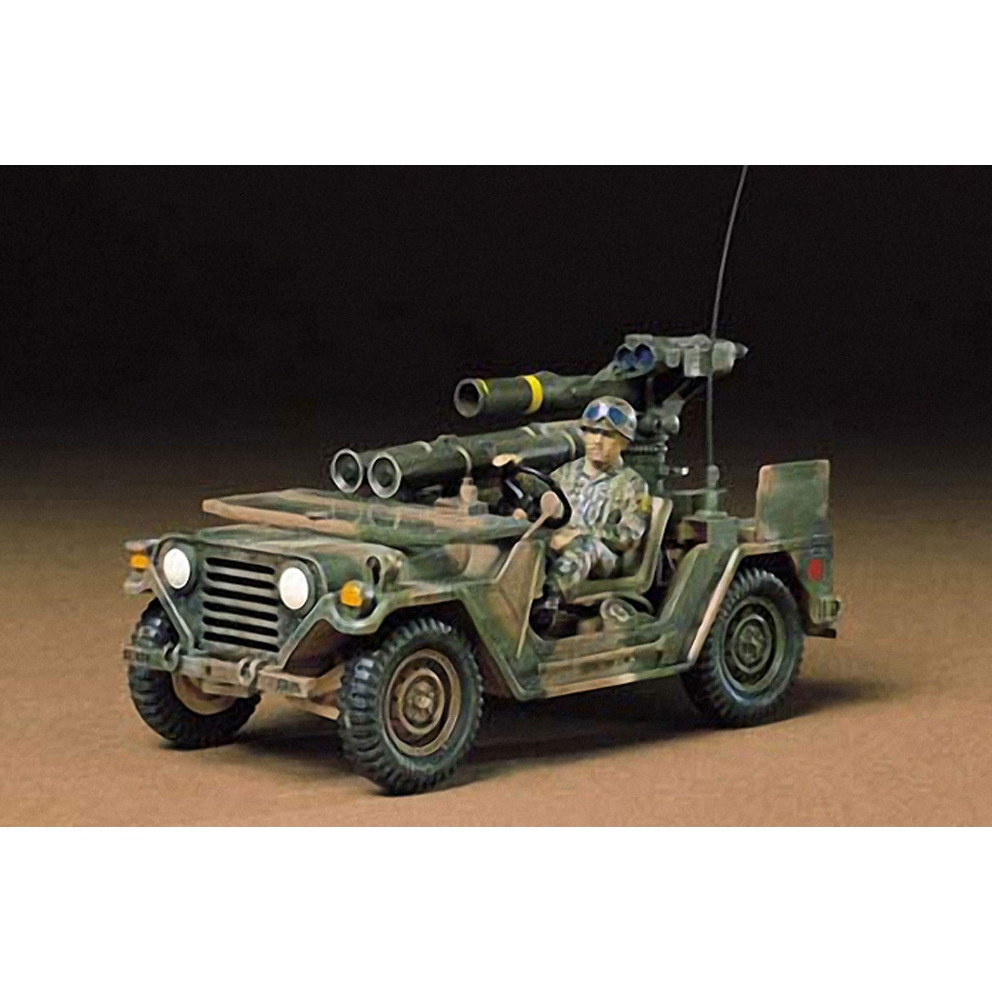 TAMIYA 1/35 U.S. M151A2 w/Tow Launcher Kit TAM35125 Plastic Models Armor/Military 1/35 – Toy