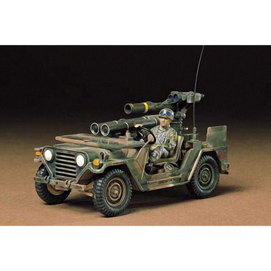 TAMIYA 1/35 U.S. M151A2 w/Tow Launcher Kit TAM35125 Plastic Models Armor/Military 1/35 – Toy