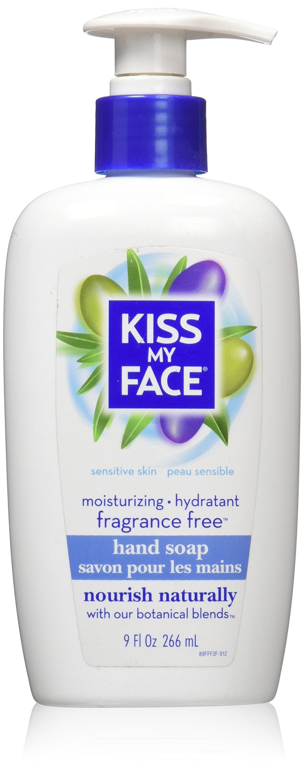 Kiss My Face Skin Nourishing Liquid Moisture Soap - Fragrance Free, 9 F l Oz (Model: 800913) – Beauty