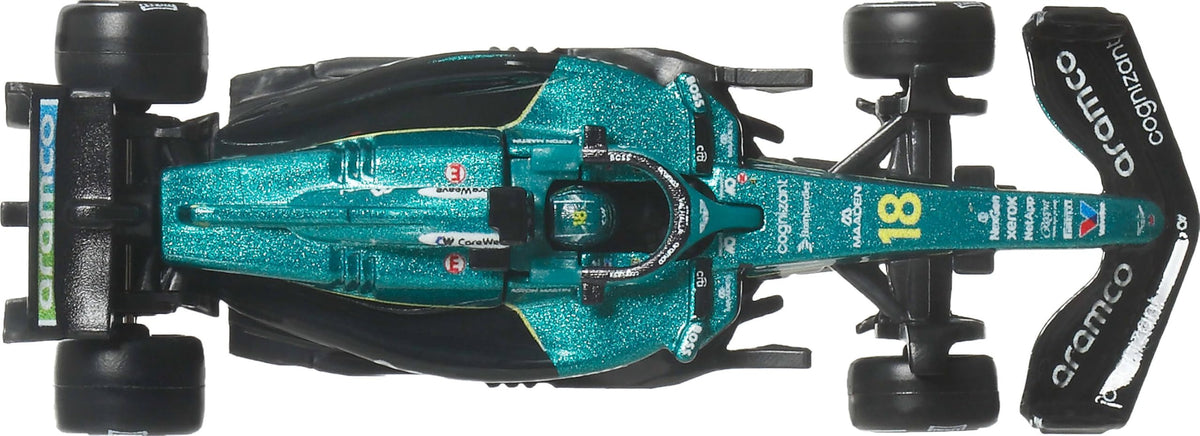 Hot Wheels Premium Aston Martin Aramco Formula One Team Car