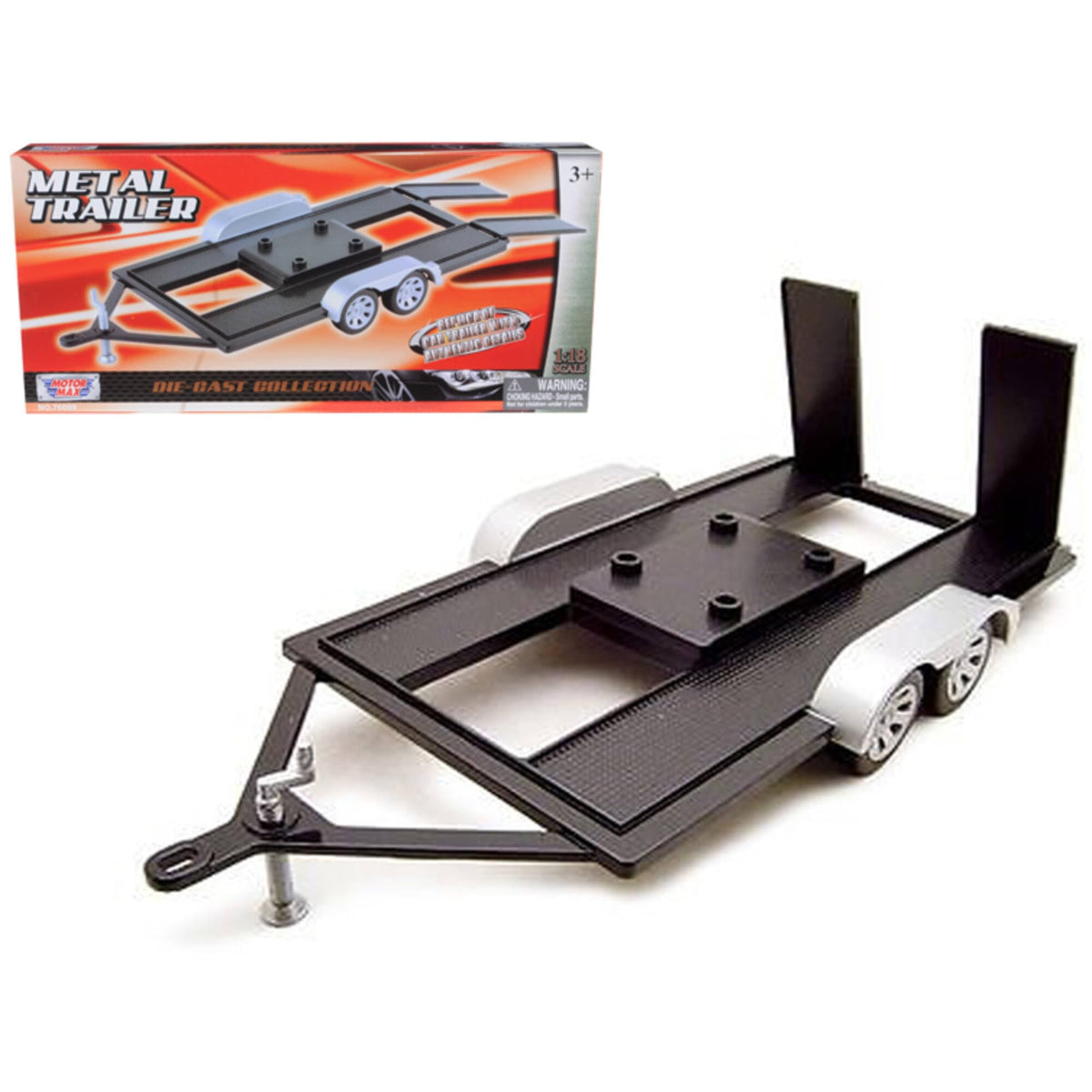 Trailer for 1/18 Scale Diecast Cars by Motormax