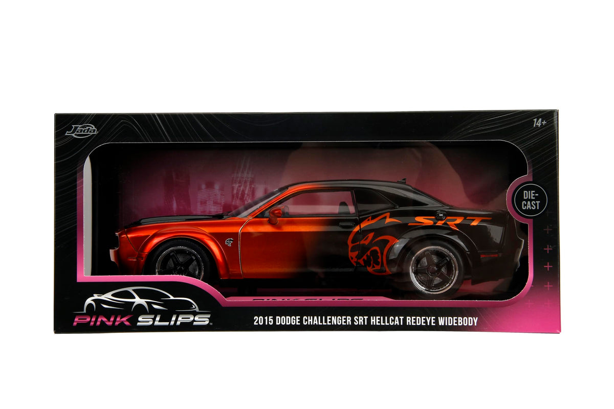 Jada 1:18 Pink Slips Dodge Challenger Redeye