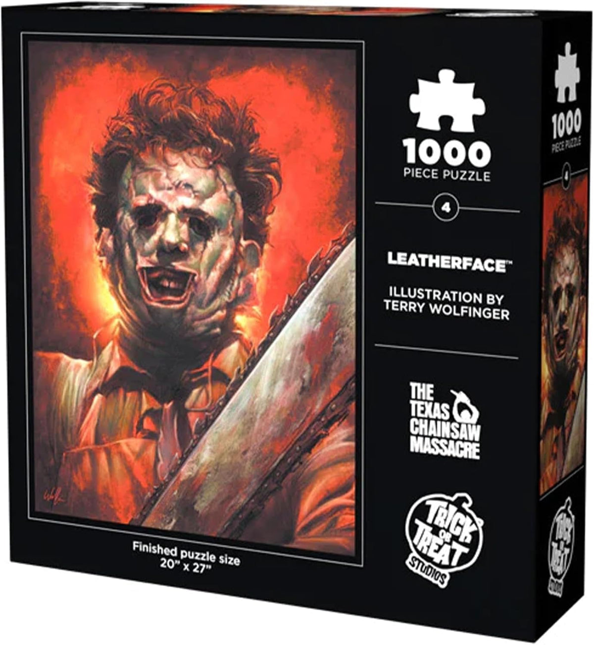 Trick Or Treat Studios Texas Chainsaw Massacre Leatherface 1000 Piece Jigsaw Puzzle
