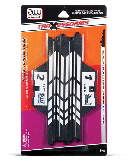 AW Auto World Round 2 1 Pk. 9" Lap Counter Track (176) – Toy