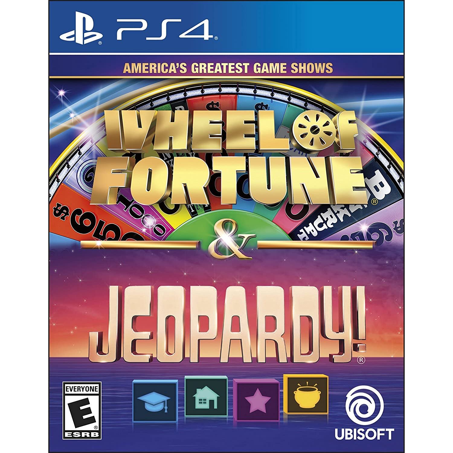 America's Greatest Game Shows: Wheel of Fortune & Jeopardy - PlayStation 4 Standard Edition – Video Games