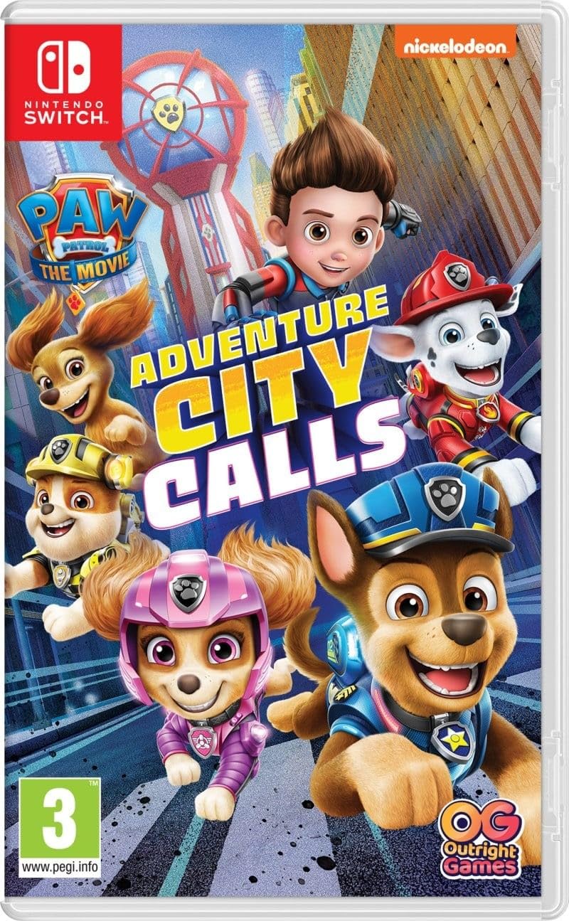 Paw Patrol The Movie Adventure City Calls (Nintendo Switch) – Video Games