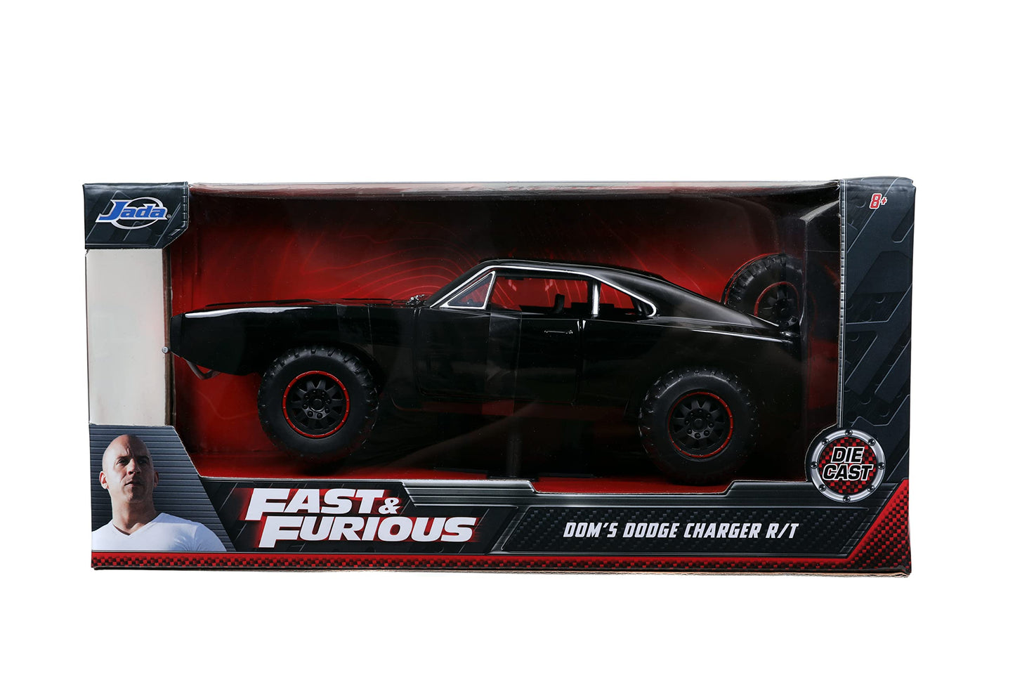 Jada Toys Fast & Furious Dodge Charger Off-Road Die-Cast Car – 1:24 Scale, Highly Detailed Fast & Furious Movie Replica, Collectible Model, for Ages 8+