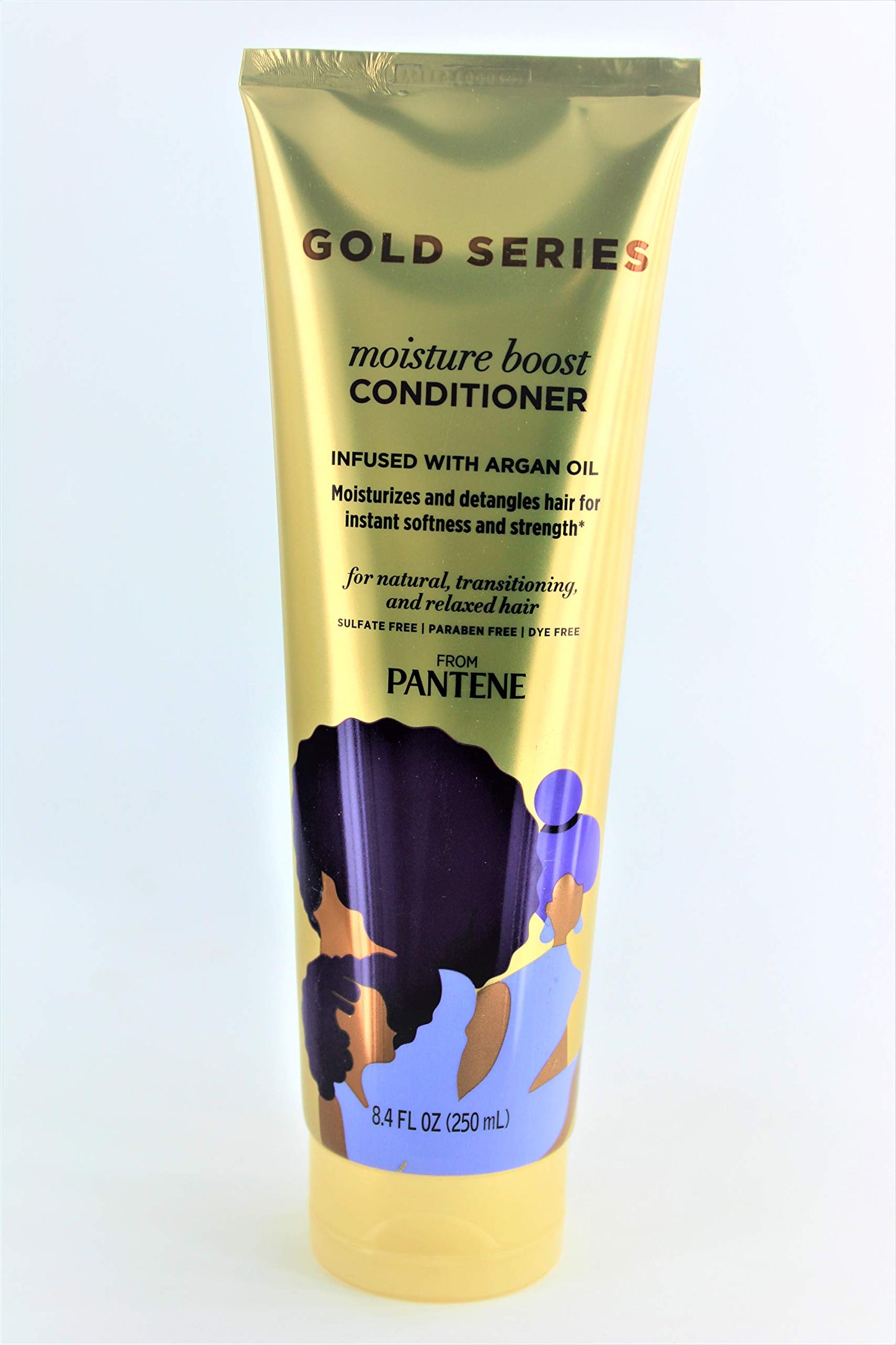 Pantene Gold Series Condition Moisture Boost 8.4 Ounce Tube (250ml) (2 Pack) – Beauty